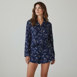 Victoria's Secret Long-Sleeve Short Pajama Set